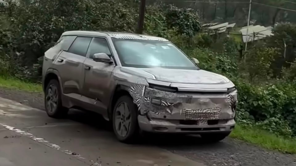 Mahindra BE 07 Spied
