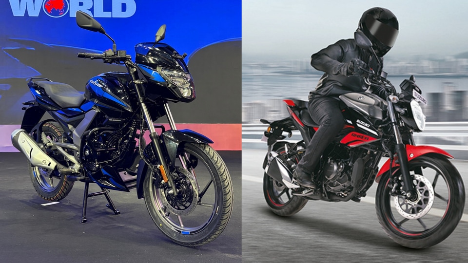 Bajaj Pulsar 150 vs Suzuki Gixxer 150