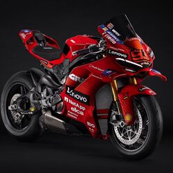 The Ducati Panigale V4 Márquez 2025 World Champion Replica combines Márquez-inspired graphics with carbon-fibre and race-spec components.