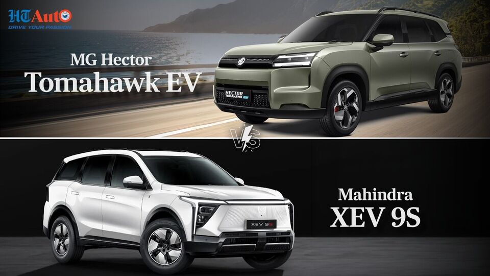 MG Hector Tomahawk EV vs Mahindra XEV 9S