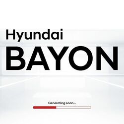 The Bayon will be the new SUV from Hyundai. 