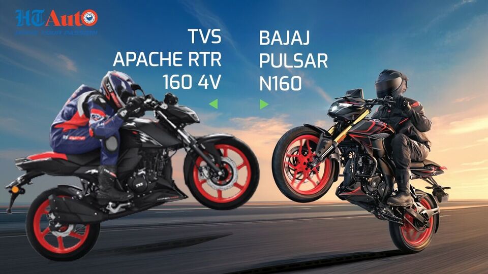 Bajaj Pulsar N160 vs TVS Apache RTR 160 4V