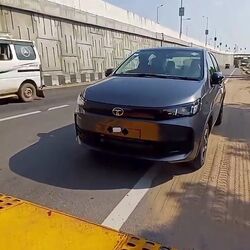 The Tata Aeris lower-spec CNG variant has been spotted at a dealership ahead of its India launch.