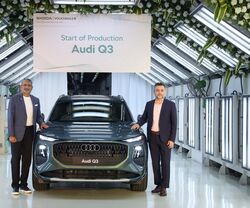 Audi has started assembling the new Q3 locally in India ahead of its October 16, 2026 launch.