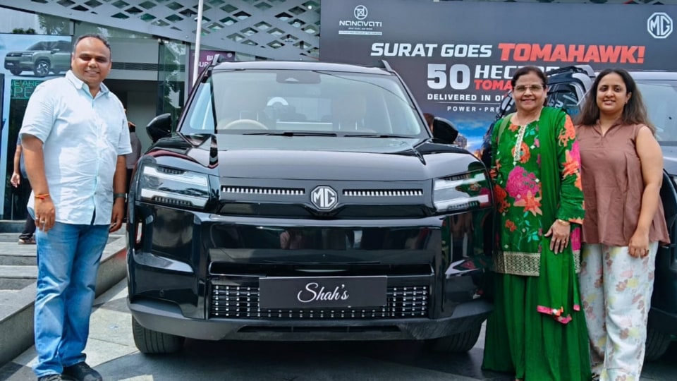 MG Hector Tomahawk EV