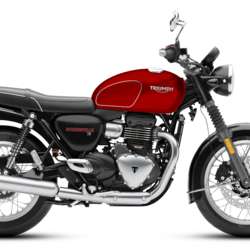 The Bonneville T4 will be offered in 3 colour options. 