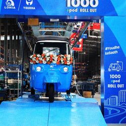 Youdha ePod is an electric three-wheeler focused on ensuring last-mile commercial mobility.