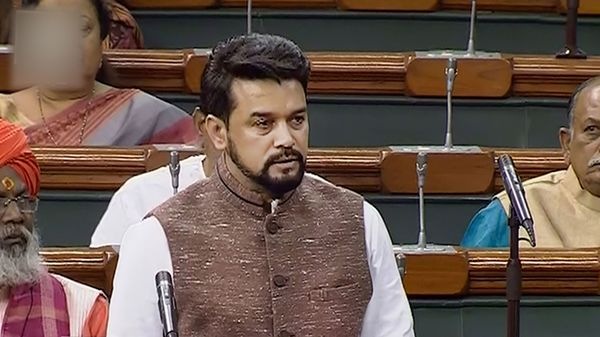 অনুরাগ ঠাকুর। (PTI) অনুরাগ ঠাকুর। (PTI)