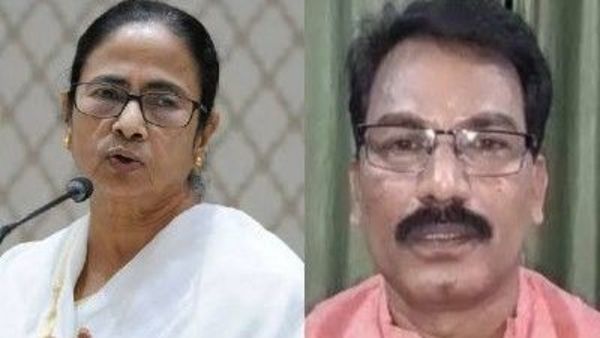 বাঁ দিকে মমতা বন্দ্যোপাধ্যায়ের ফাইল ছবি। ডান দিকে জেল থেকে ছাড়া পাওয়ার পর ছত্রধর মাহাতো বাঁ দিকে মমতা বন্দ্যোপাধ্যায়ের ফাইল ছবি। ডান দিকে জেল থেকে ছাড়া পাওয়ার পর ছত্রধর মাহাতো