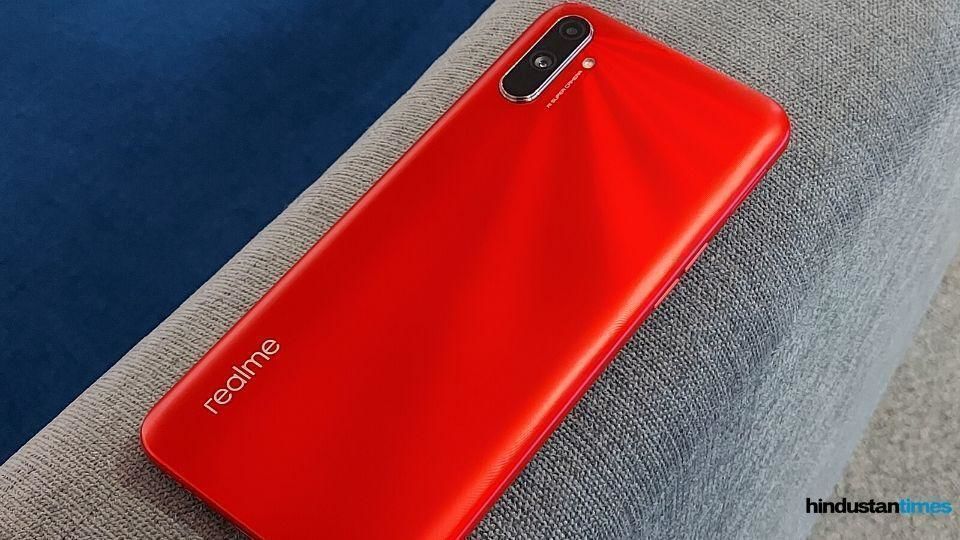 realme c3 dam