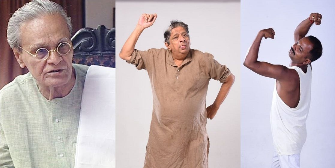 মনু মুখোপাধ্যায়, তমাল রায়চৌধুরী ও অমিত সাহা মনু মুখোপাধ্যায়, তমাল রায়চৌধুরী ও অমিত সাহা