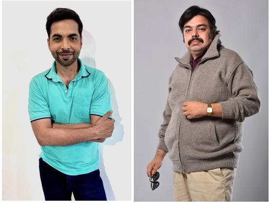ছবির লুকে অভিষেক বন্দ্যোপাধ্যায় ও অনির্বান ভট্টাচার্য ছবির লুকে অভিষেক বন্দ্যোপাধ্যায় ও অনির্বান ভট্টাচার্য