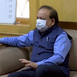 কেন্দ্রীয় স্বাস্থ্যমন্ত্রী হর্ষবর্ধন (ফাইল ছবি, সৌজন্য এএনআই)