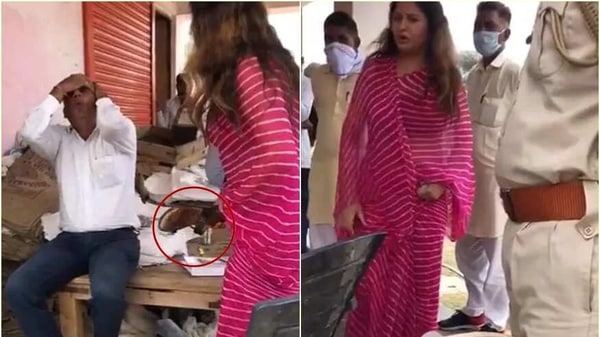 ড্রামেবাজ বলাতেই নাকি মেজাজ হারান বিজেপি নেত্রী ড্রামেবাজ বলাতেই নাকি মেজাজ হারান বিজেপি নেত্রী