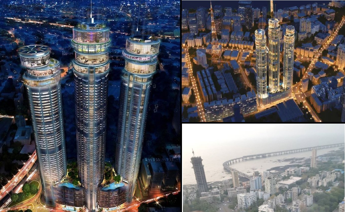 この多層階からまっすぐ目を離せば、アラビア海が見えます。 ムンバイの街全体がこの醜い家に魅了されているようです。 （写真提供：Omkar1973）