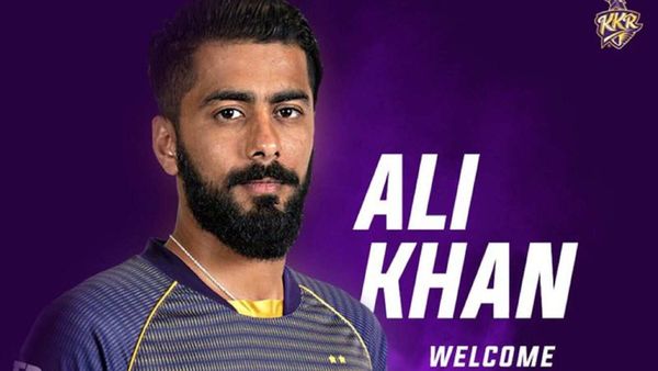 আলি খান। ছবি- টুইটার (KKR)। আলি খান। ছবি- টুইটার (KKR)।