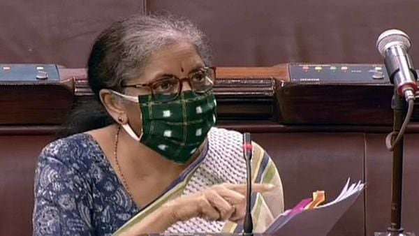 লোকসভায় নির্মলা সীতারামন লোকসভায় নির্মলা সীতারামন