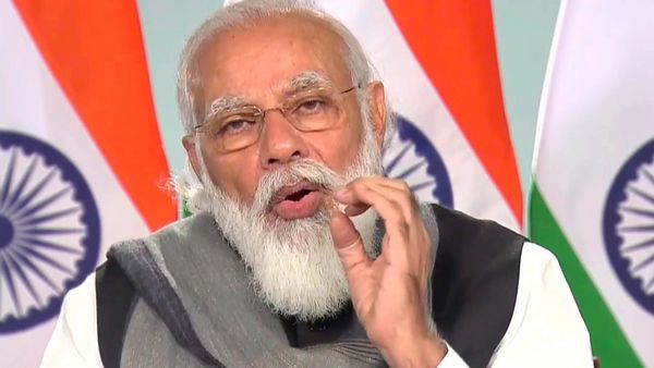 প্রধানমন্ত্রী মোদী ভার্চুয়াল বৈঠকে (PTI) প্রধানমন্ত্রী মোদী ভার্চুয়াল বৈঠকে (PTI)