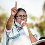 বহরমপুরের জনসভায় মুখ্যমন্ত্রী মমতা বন্দ্যোপাধ্যায়। ছবি সৌজন্য : পিটিআই (PTI)