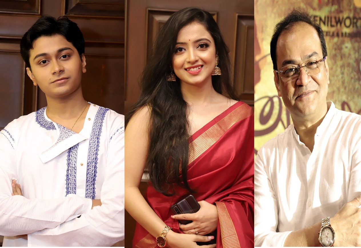 তীর্থরাজ বসু, স্নেহা দাস ও পরিচালক অতনু বসু তীর্থরাজ বসু, স্নেহা দাস ও পরিচালক অতনু বসু