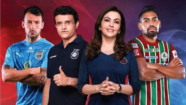 আইএসএল ফাইনালে মুম্বইয়ের মুখোমুখি মোহনবাগান। ছবি- টুইটার। আইএসএল ফাইনালে মুম্বইয়ের মুখোমুখি মোহনবাগান। ছবি- টুইটার।