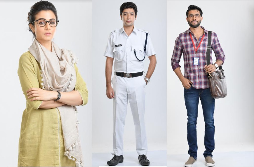 ফ্লাইওভার-এর লুকে কোয়েল, গৌরব এবং রবি ফ্লাইওভার-এর লুকে কোয়েল, গৌরব এবং রবি