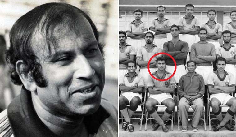 ১৯৬০ অলিম্পিক্স দলে পিকে। ১৯৬০ অলিম্পিক্স দলে পিকে।