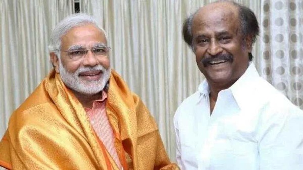 রজনীকান্তকে অভিননন্দন মোদীর রজনীকান্তকে অভিননন্দন মোদীর