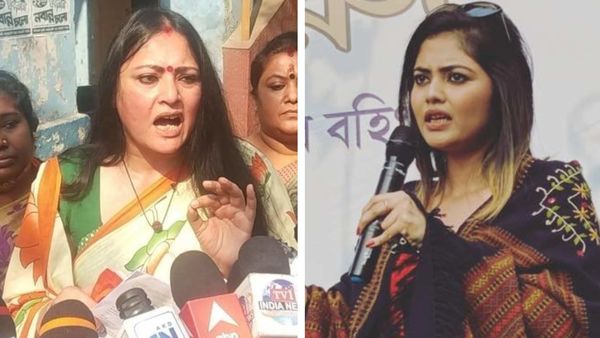 অগ্নিমিত্রা পাল এবং সায়নী ঘোষ। (ফাইল ছবি, সৌজন্য ফেসবুক) অগ্নিমিত্রা পাল এবং সায়নী ঘোষ। (ফাইল ছবি, সৌজন্য ফেসবুক)