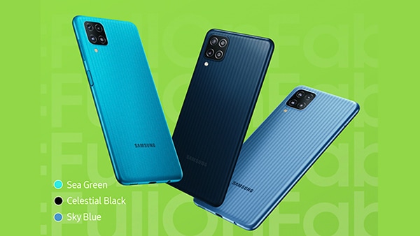 Samsung Galaxy F12 is available in three amazing colors - Sea Green, Sky Blue and Celestial Black 6 Photo: Samsung