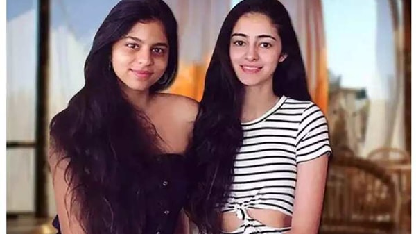 সুহানা খান ও অনন্যা পাণ্ডে সুহানা খান ও অনন্যা পাণ্ডে
