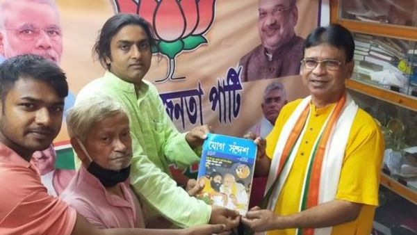 করোনায় আক্রান্ত বিজেপি সাংসদ খগেন মুর্মু। ছবি সৌজন্য–এএনআই। করোনায় আক্রান্ত বিজেপি সাংসদ খগেন মুর্মু। ছবি সৌজন্য–এএনআই।