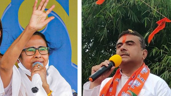 মমতা বন্দ্যোপাধ্যায় ও শুভেন্দু অধিকারী (ফাইল ছবি) মমতা বন্দ্যোপাধ্যায় ও শুভেন্দু অধিকারী (ফাইল ছবি)