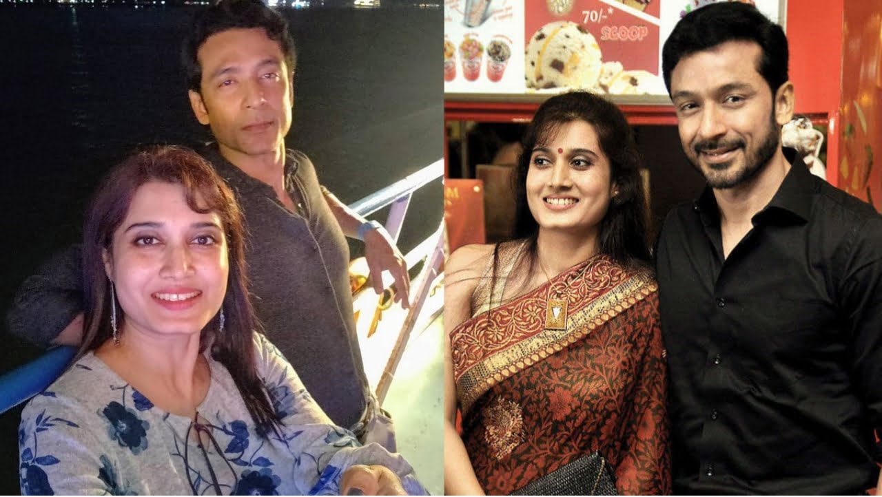 রোহিত সেনের শ্রীমতী'কে চেনেন? টোটা রায়চৌধুরীর স্ত্রীর সৌন্দর্যে মুগ্ধ হবেন  - Do you Know Tota Roy Choudhury's wife Sharmili? On screen Rohit Sen's  real life partner is too beautiful ...