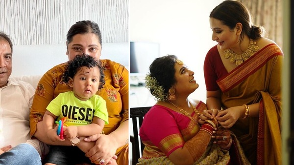 ইউভানকে কোলে নিয়ে জন্মদিনে দেবশ্রী, ডান দিকে শুভশ্রীর সঙ্গে বিয়ের দিনের ছবি ইউভানকে কোলে নিয়ে জন্মদিনে দেবশ্রী, ডান দিকে শুভশ্রীর সঙ্গে বিয়ের দিনের ছবি