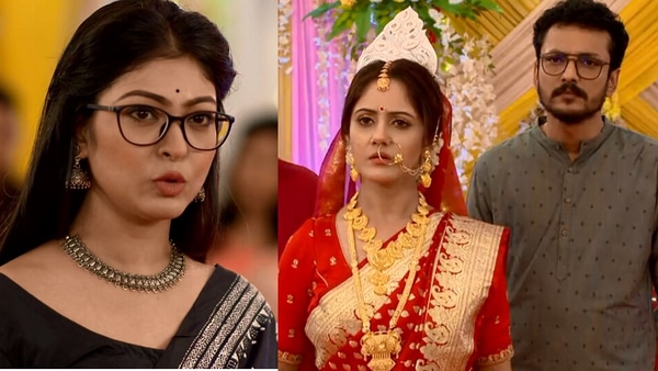 বিয়ের আসরেই তু-তু,মেয়-মেয় (ছবি-সৌজন্যে ডিজনি প্লাস হটস্টার) বিয়ের আসরেই তু-তু,মেয়-মেয় (ছবি-সৌজন্যে ডিজনি প্লাস হটস্টার)