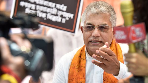 দিলীপ ঘোষ। (ফাইল ছবি, অজয় আগরওয়াল/হিন্দুস্তান টাইমস) দিলীপ ঘোষ। (ফাইল ছবি, অজয় আগরওয়াল/হিন্দুস্তান টাইমস)