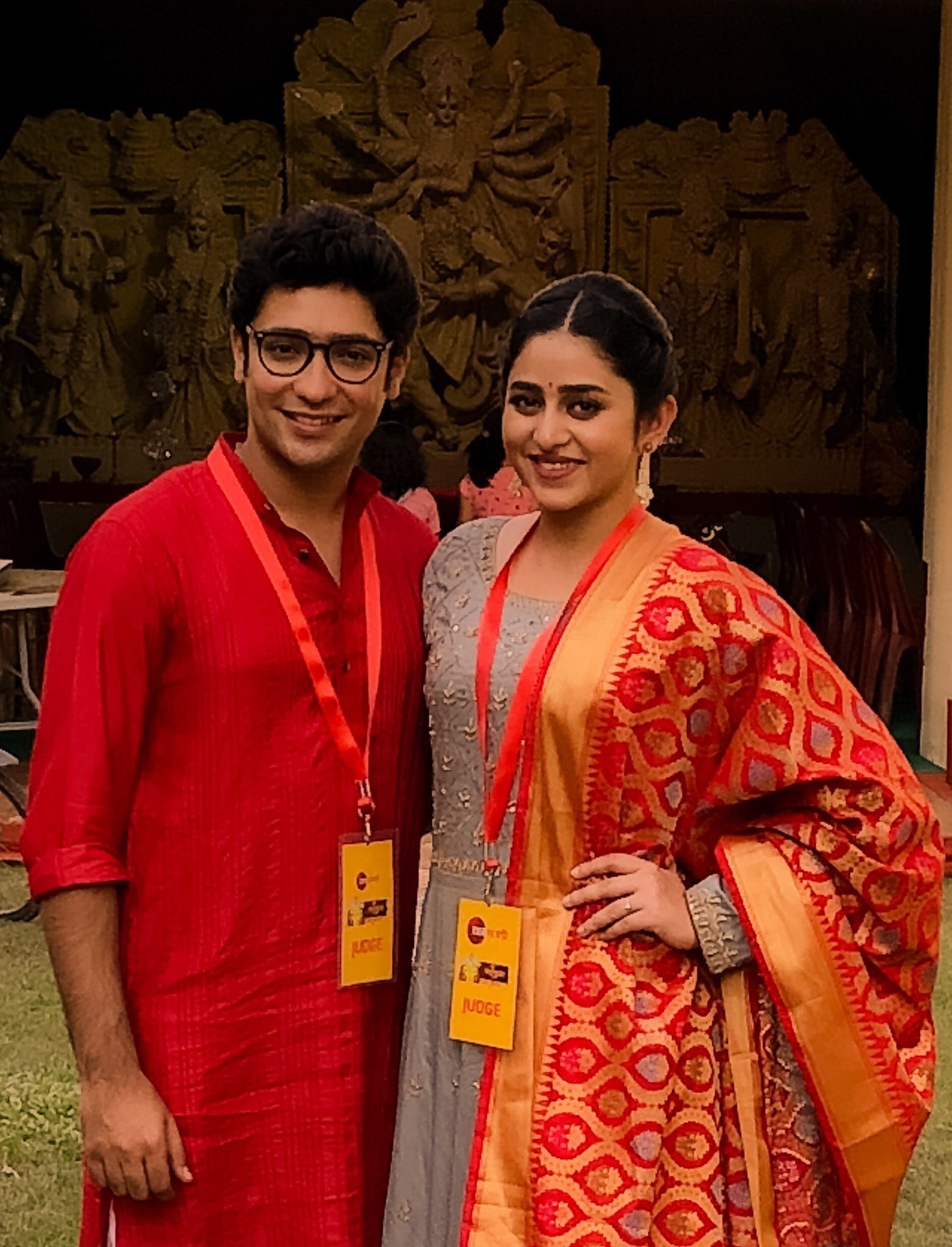 গৌরব-ঋদ্ধিমা। (ছবি সৌজন্যে -টুইটার) গৌরব-ঋদ্ধিমা। (ছবি সৌজন্যে -টুইটার)