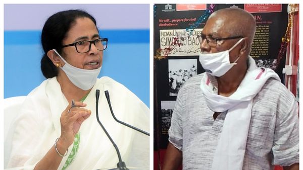 মমতা বন্দ্যোপাধ্যায় এবং মনোরঞ্জন ব্যাপারী। (ছবি সৌজন্য এএনআই এবং ফেসবুক) মমতা বন্দ্যোপাধ্যায় এবং মনোরঞ্জন ব্যাপারী। (ছবি সৌজন্য এএনআই এবং ফেসবুক)
