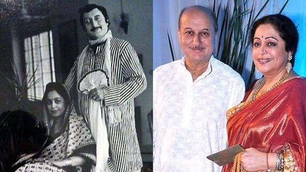 অনুপম ও কিরণ খের। অনুপম ও কিরণ খের।