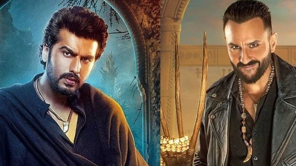 'ভূত পুলিশ' ছবিতে 'ভূত ধরার লুকে অর্জুন এবং সইফ। (ছবি সৌজন্যে - হিন্দুস্তান টাইমস) 'ভূত পুলিশ' ছবিতে 'ভূত ধরার লুকে অর্জুন এবং সইফ। (ছবি সৌজন্যে - হিন্দুস্তান টাইমস)