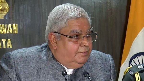জগদীপ ধনখড়। (ফাইল ছবি, সৌজন্য এএনআই) জগদীপ ধনখড়। (ফাইল ছবি, সৌজন্য এএনআই)