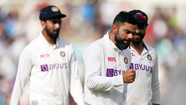 ওভাল টেস্ট জিতে উচ্ছ্বসিত বিরাট কোহলি। ছবি- এএনআই। (ANI) ওভাল টেস্ট জিতে উচ্ছ্বসিত বিরাট কোহলি। ছবি- এএনআই। (ANI)