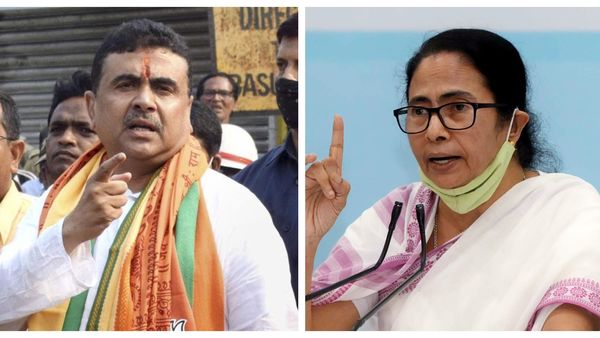 শুভেন্দু অধিকারী এবং মমতা বন্দ্যোপাধ্যায়। (ফাইল ছবি) শুভেন্দু অধিকারী এবং মমতা বন্দ্যোপাধ্যায়। (ফাইল ছবি)