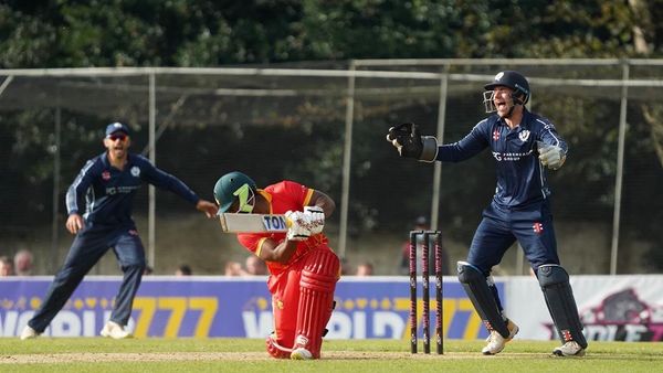 জিম্বাবোয়েকে হারাল স্কটল্যান্ড। ছবি- আইসিসি। জিম্বাবোয়েকে হারাল স্কটল্যান্ড। ছবি- আইসিসি।