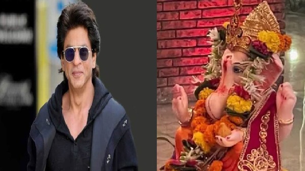 শাহরুখের গণপতি বন্দনা শাহরুখের গণপতি বন্দনা