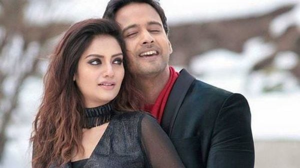 নুসরত আর যশ। নুসরত আর যশ।
