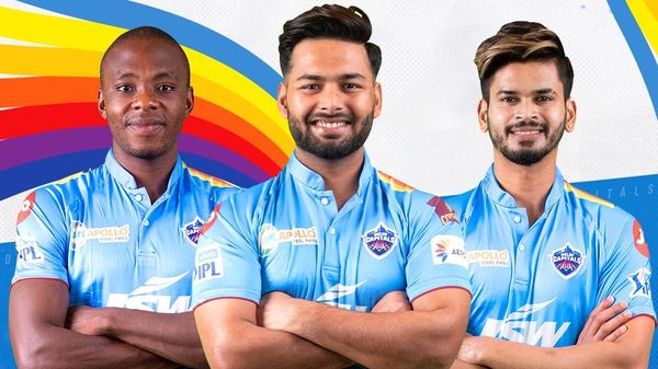 দিল্লি ক্যাপিটালসের মুম্বই ম্যাচের জার্সি। ছবি- দিল্লি ক্যাপিটালস। দিল্লি ক্যাপিটালসের মুম্বই ম্যাচের জার্সি। ছবি- দিল্লি ক্যাপিটালস।