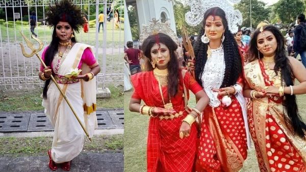 ভাইরাল হওয়া পুজোর ফোটোশ্যুট ভাইরাল হওয়া পুজোর ফোটোশ্যুট