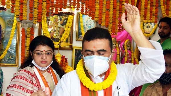 শুভেন্দু অধিকারী, বিরোধী দলনেতা (ফাইল ছবি) (ANI Photo) (Utpal Sarkar) শুভেন্দু অধিকারী, বিরোধী দলনেতা (ফাইল ছবি) (ANI Photo) (Utpal Sarkar)